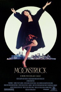 Moonstruck, cher, nicholas cage, olympia dukakis, movie, love, Italian, New York, New York City, Moon, bella luna, family, lynne st. james, twice bitten and bewitched