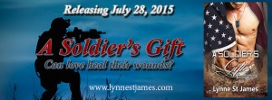 A Soldier's Gift, Beyond Valor Series, military, romance, wounded warriors, lynne st. james